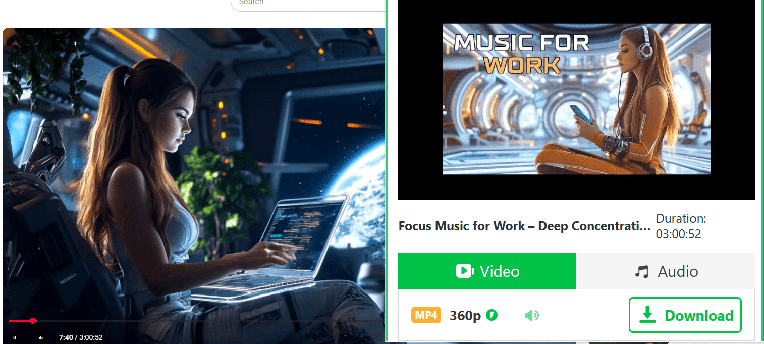YouTube Download Demo